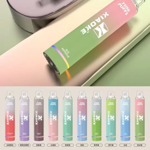 新品【XIAOKE梟客 抛棄式7500口 】可充電🔋 限時活動